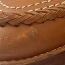 Cole Haan Platform Wedge Slingback Shoes Sandals Tan Camel Leather Sz 7.5 Photo 10