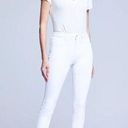 L'Agence  High Rise Margot Jean in Blanc‎ NWT Sz 25 Photo 0