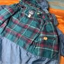 Woolrich Vintage  Hooded Wool Plaid flannel lined jacket blue Photo 3