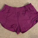 Lululemon Purple Hotty Hot Shorts 2.5” Photo 0