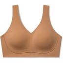 Krass&co True &  Women's True Body Lift V Neck Bra with Soft Form Band Bronzed Small Photo 4