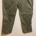 Reformation  Marine Jean Trouser Pant Cropped Ankle Army Green Size 29 Photo 7