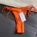 NWT Bikini Bottoms Orange Size M Photo 1