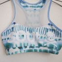 SoulCycle  tie dye mesh high neck sports bra sz S Photo 1