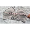 DKNY NWOT  Size Large Gray Sports Bra With Adjustable Straps Photo 4