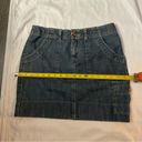 Krass&co GH Bass &  Womens Blue Denim Chambray Skirt SZ 8 Photo 5