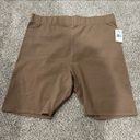 Good American Women’s Size 7  Brown Lounge Bike Shorts Photo 2