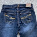 The Great Authentic Y2K size 1 low rise flare dark wash denim jeans condition Photo 5