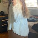 BCBGMAXAZRIA White Turtleneck Sweater Photo 2