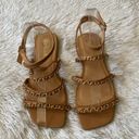 Soda  by Buckle chain flat sandals, size 6 Photo 1