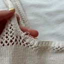 ZARA White Knit Crochet Mini Dress Photo 7