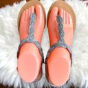 Unisa  thong wedge dress sandal size 8m Photo 7