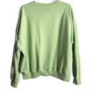 PacSun Playboy by Pac Sun Crewneck Sweat Shirt Women's S Green Pullover Loungewear Photo 1