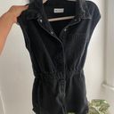 ZARA Denim Romper Photo 0