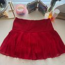 Free People Red mini skirt Photo 0