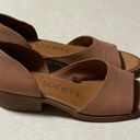 Sole Society  Women’s cut-out tan midi heel leather sandals Size 9 Photo 9