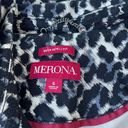 Merona  water repellent cheetah trench coat Photo 4