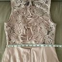 TFNC London Sz 6 Lacy Back Detail in Mink Photo 2