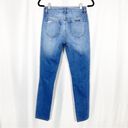 Rolla's Rolla’s Miller Mid High Rise Slim Jeans Distressed Destroyed Medium Wash Photo 3