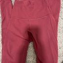 Lululemon Red Leggings Photo 0