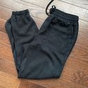 Thread and Supply  Womens Vintage Tencel Lyocell Casual Joggers Size Small Black Photo 9