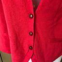 Rafaella Vintage Button Up Down Red Cardigan (Size XL)  Photo 1