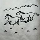 Christopher & Banks Vintage Horsegirl White Denim Jacket Embroidered Cropped  Photo 8