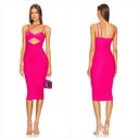 Michael Costello  x REVOLVE Davie Midi Dress in Hot Pink Photo 1