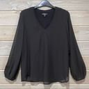 Premise Sheer Sleeve Layered Top Photo 0