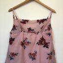 American Eagle NEW NWT  AEO Pink Floral Velvet Cowl Neck Sleeveless Slip Dress XS Photo 9