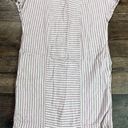 Madewell  Stripe Play Button Back Tee Dress Photo 2