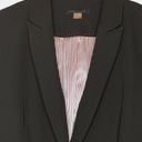 Tommy Hilfiger  Womens 8 Black Single Breasted Blazer Jacket Classic Preppy Photo 2