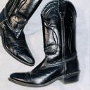 Dingo  Western Black Leather Boots sz 10 Photo 1