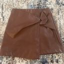 Princess Polly Leather Skirt Photo 0