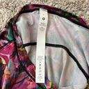 Lululemon  High Neck Run & Train Tee Hyper Flow Pink Black Rainbow HYFL Photo 5