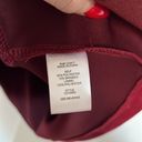 Nsr NWT  Merlot Red Faux Suede Joanna One Shoulder  Mini Dress M Photo 6