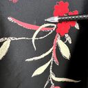 Natori Vintage Josie  Y2K Floral Cropped Top Size M Asian Floral Long Sleeve Photo 10