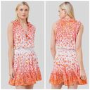 Poupette St. Barth  Triny Printed Mini Dress Pink Petale Photo 1