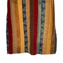 Vintage Gypsy Jeans Y2k Patchwork Midi Skirt Size 14 Tan Photo 3