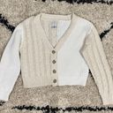 Joie Two Toned Button Down Cardigan Sweater Photo 0