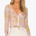 Free People Floral Mesh  Angelina Top Photo 0