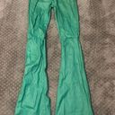 Edikted Faux Leather Flare Pants Photo 0