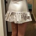 idem Ditto Gold Mini Skirt Photo 2