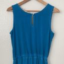 Soft Surroundings  S Blue Jumpsuit Romper with Lace Photo 5