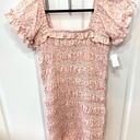 The Impeccable Pig Pink Floral Smocked Mini Dress | NWT Photo 10