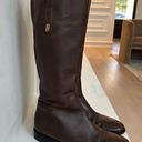 Cole Haan  Women's Brennan Riding Boot - Extended Calf Chestnut Leather Photo 10