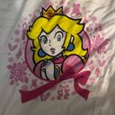 Nintendo Super Mario  Peach Princess Baseball Tee Photo 4