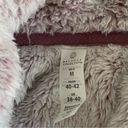 Balance Collection  Dusky Orchid Super Soft Sherpa Fleece Stretch Pullover M Photo 10