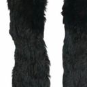 525 America  Black Fur Vest Photo 1