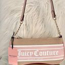 Juicy Couture NWT!  EMBOSSED SCRIPTED SHOULDER BAG w/ CHAIN DETAIL Photo 0